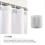 Sweet Cherry Delight Shower Curtain — alternate angle view