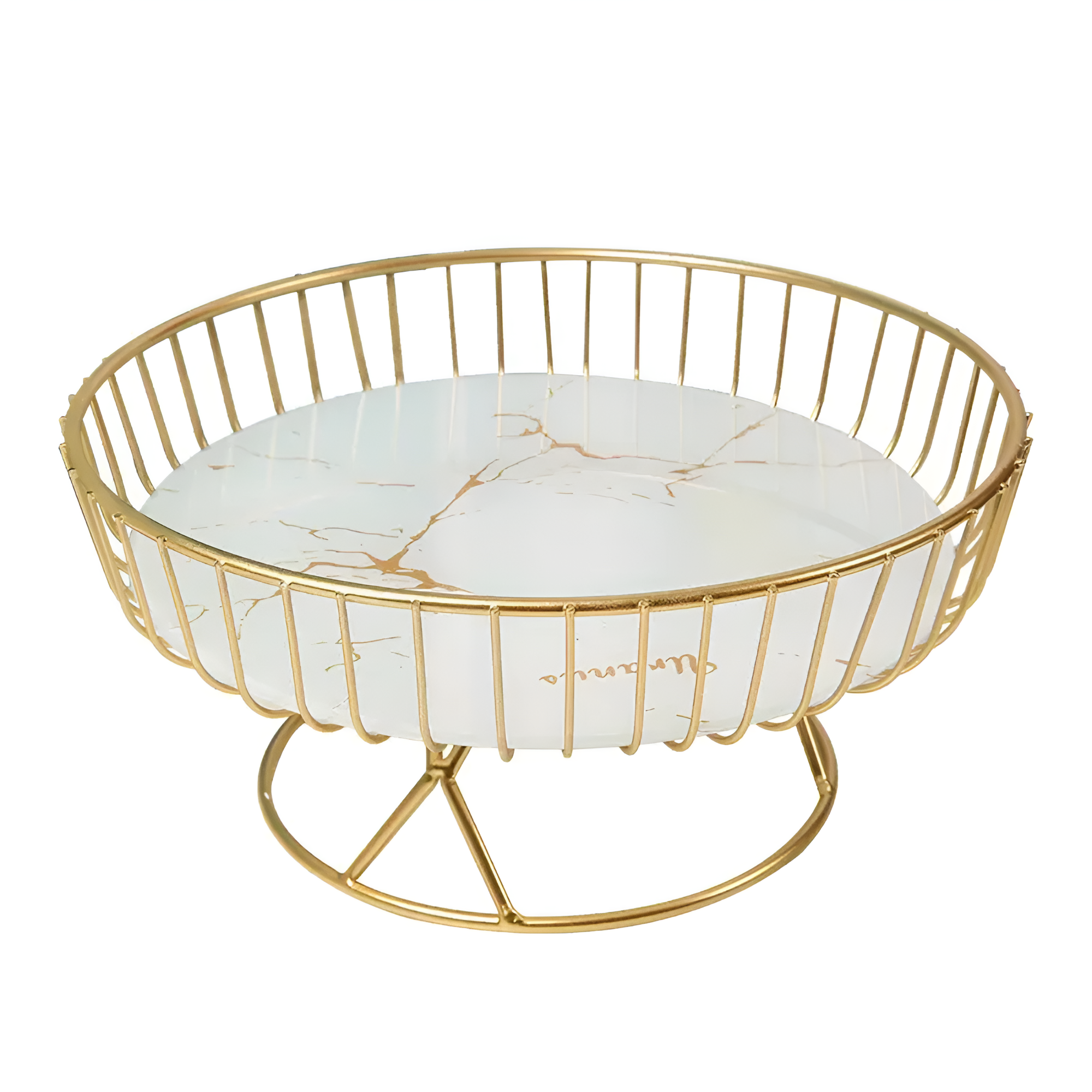 Luxury Ceramic Marble Serving Tray — alternate angle view