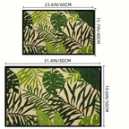 Monstera Non-Slip Door Mat — alternate angle view
