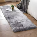 Faux Fur Plush Couch Cover — alternate angle view