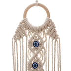 Eye-Beads Bohemian Macrame Wall Decor — product in use