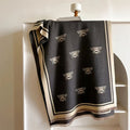 Nuvia Bee Pattern Winter Scarf — additional view
