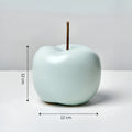 Apple Ceramic Ornaments — material texture close-up