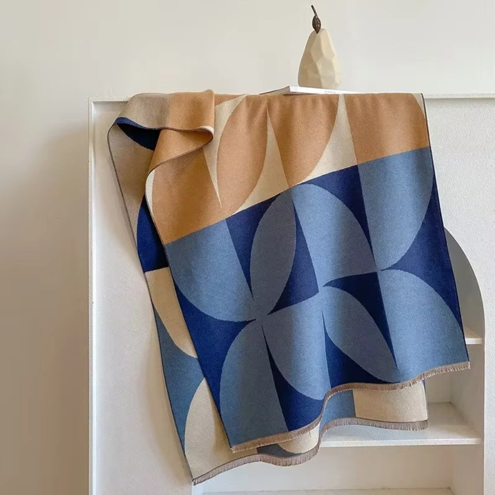Veilura Poncho Reversible Scarfs — product close-up