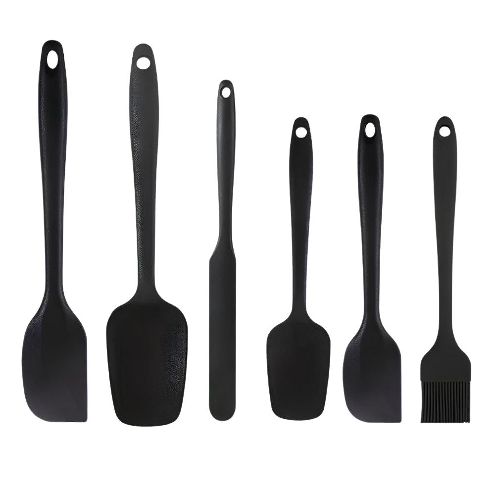 Flexible Silicone Spatula Set — material texture close-up