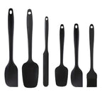 Flexible Silicone Spatula Set — material texture close-up