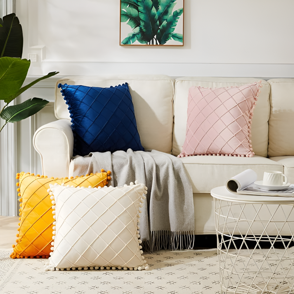 Quilted Luxe Cushion Cover — main product photo