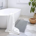 Waffle Bath Mat — size and scale reference