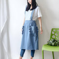 Chic Ruffle Pocket Apron — lifestyle shot
