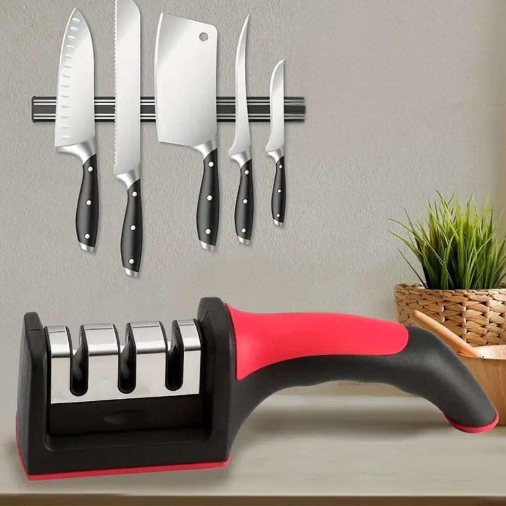 Comfort Grip Knife Sharpener — lifestyle shot