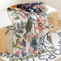 Reversible Garden Bloom Bath Towel — main product photo