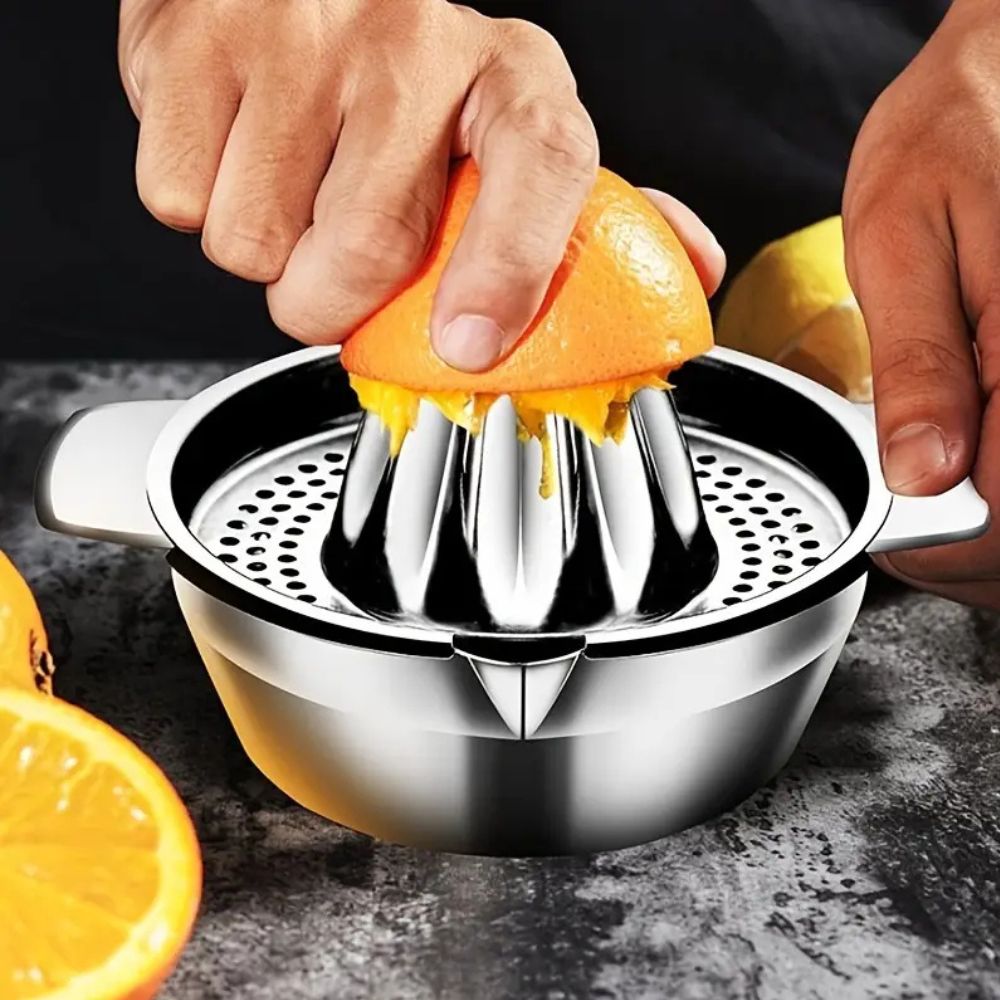 Stainless Steel Citrus Squeezer — main product photo