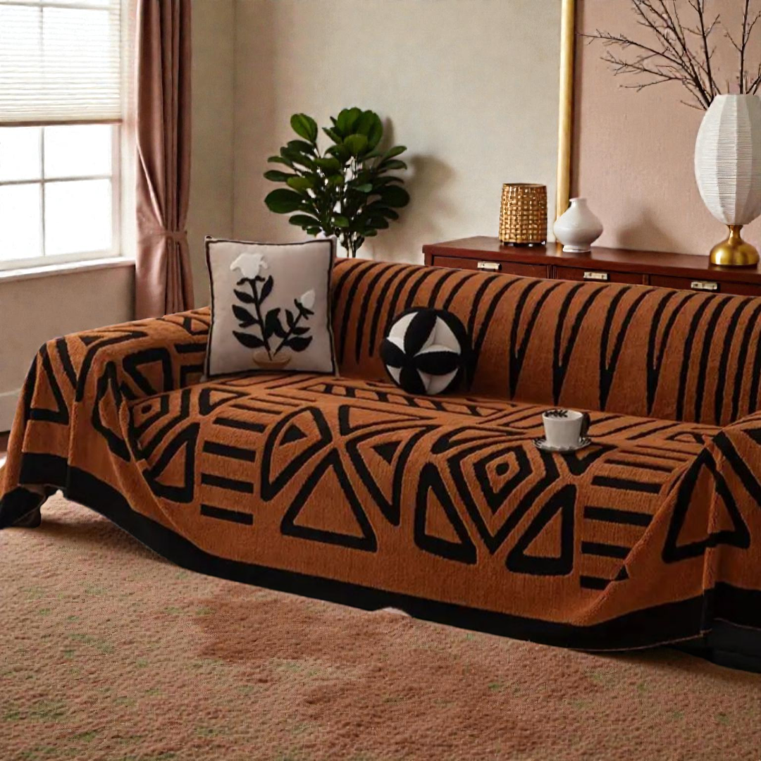 Velvet Sofa Cover — view 8