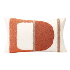 Eden Geometric Embroidery Cushion Cover — lifestyle shot