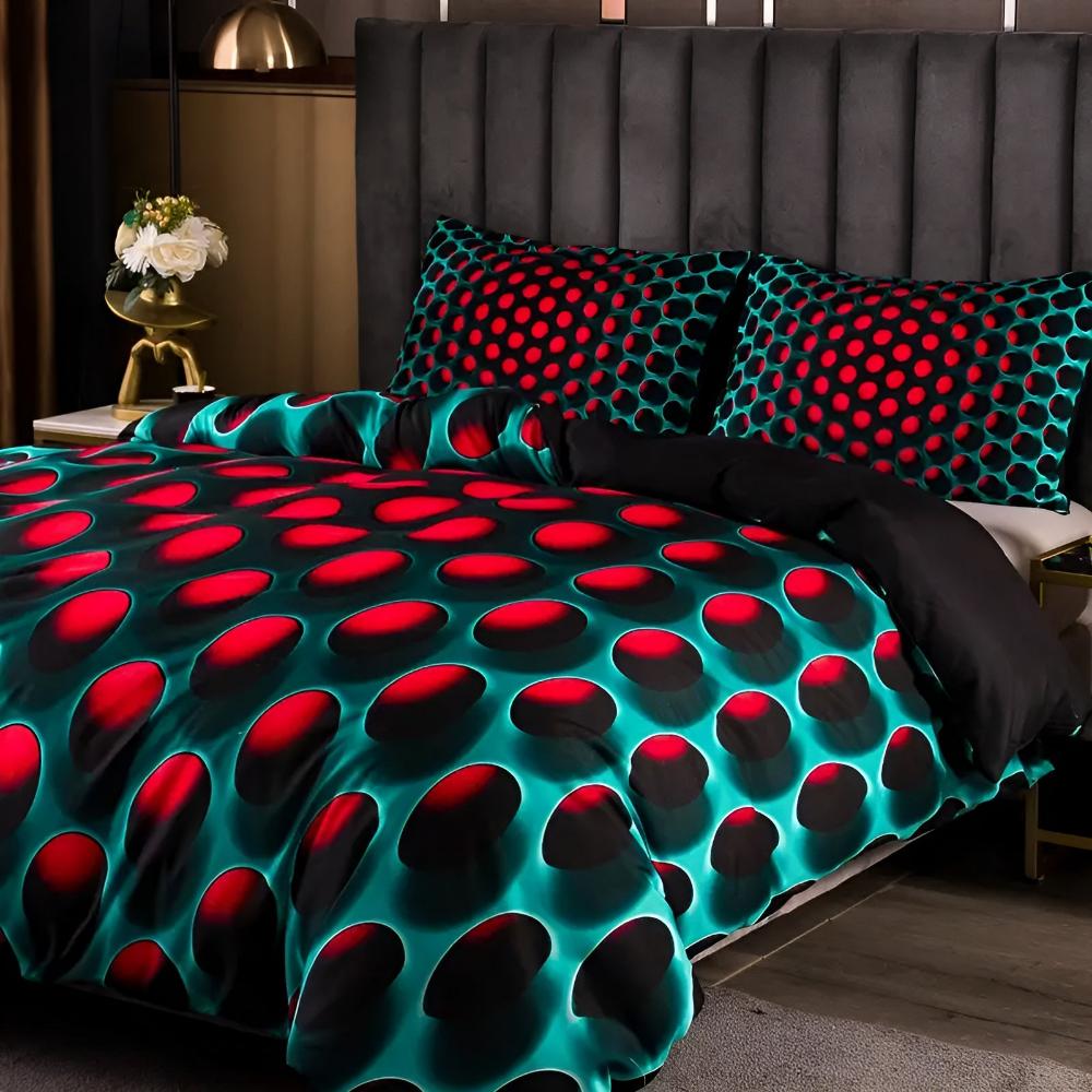 Cosmic Vortex | 3pcs Quilt Cover Set — additional view