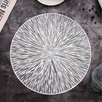 Firework Metallic Table Mat — alternate angle view