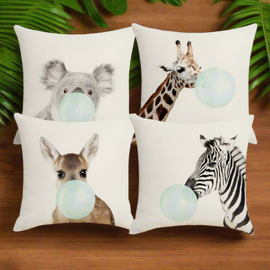 Gum Pop Animal Cushion Covers — main product photo