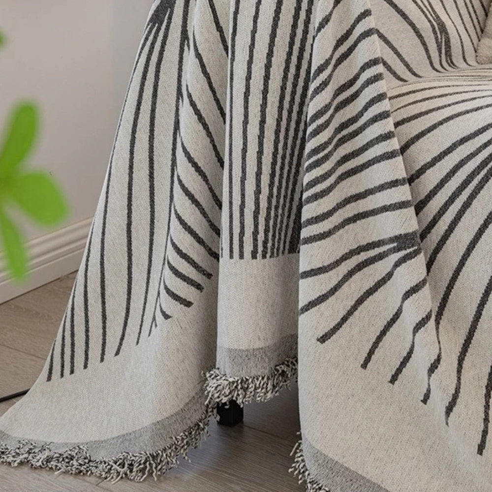 Calista Wave Chenille Sofa Cover — product in use