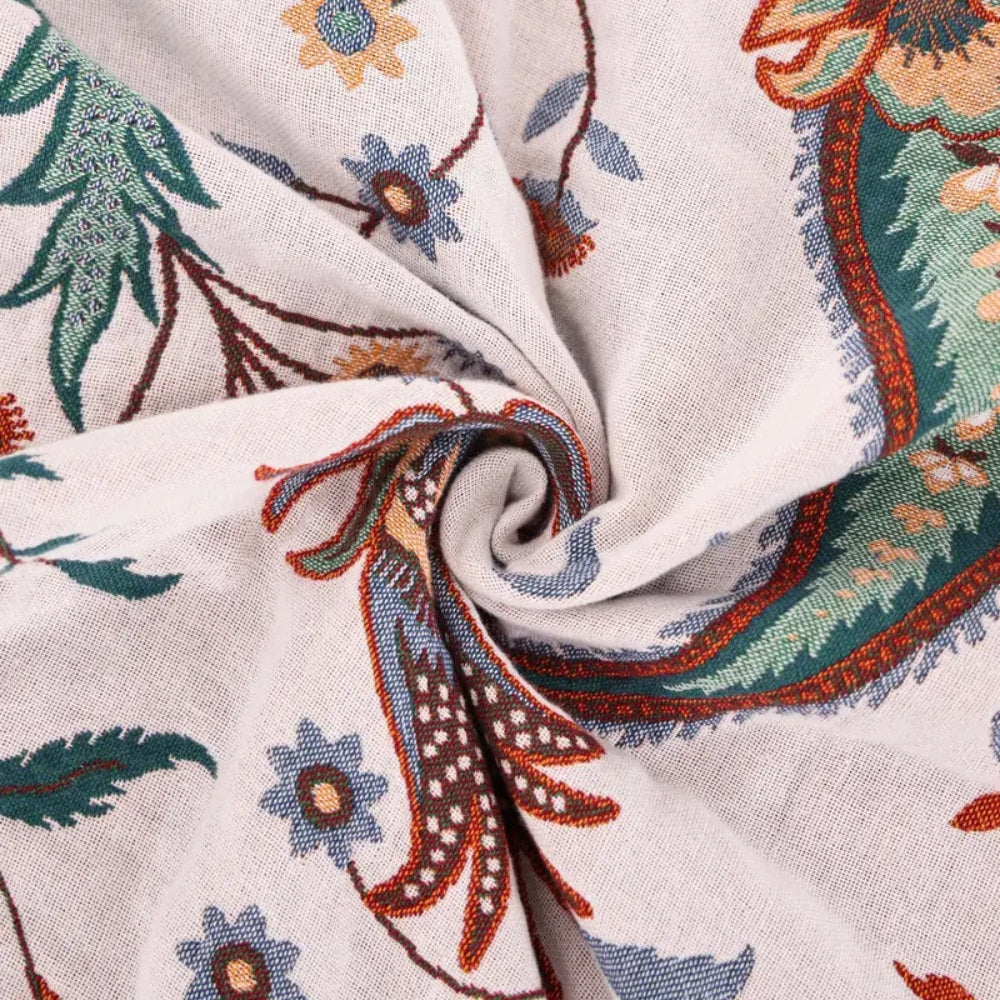 Liora Vintage Reversible Soft Blanket — product close-up