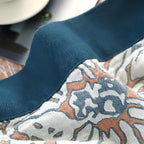 Botanical Bliss Cotton Blanket — product close-up
