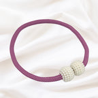 Magnetic Pearl Curtain Tie Back | 2pcs Set — product feature detail