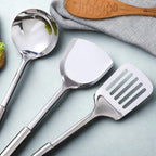 Premium Stainless Steel Cooking Utensils | 5pcs Set — product feature detail