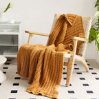 Vintage Chunky Knit Blanket — main product photo