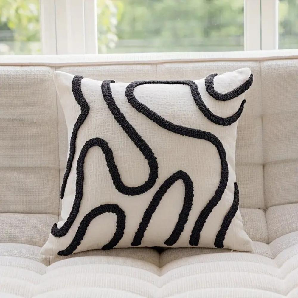 Serene Flow Cushion Cover — product close-up