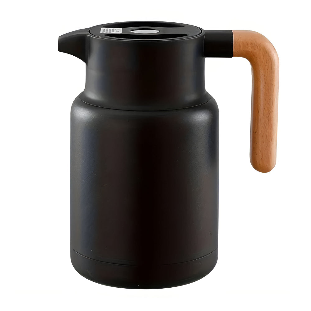 Classic Wooden Handle Thermal Carafe — alternate angle view