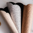 Scalloped Waterproof Placemat — product close-up