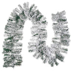Holiday Frosted Christmas Garland — alternate angle view