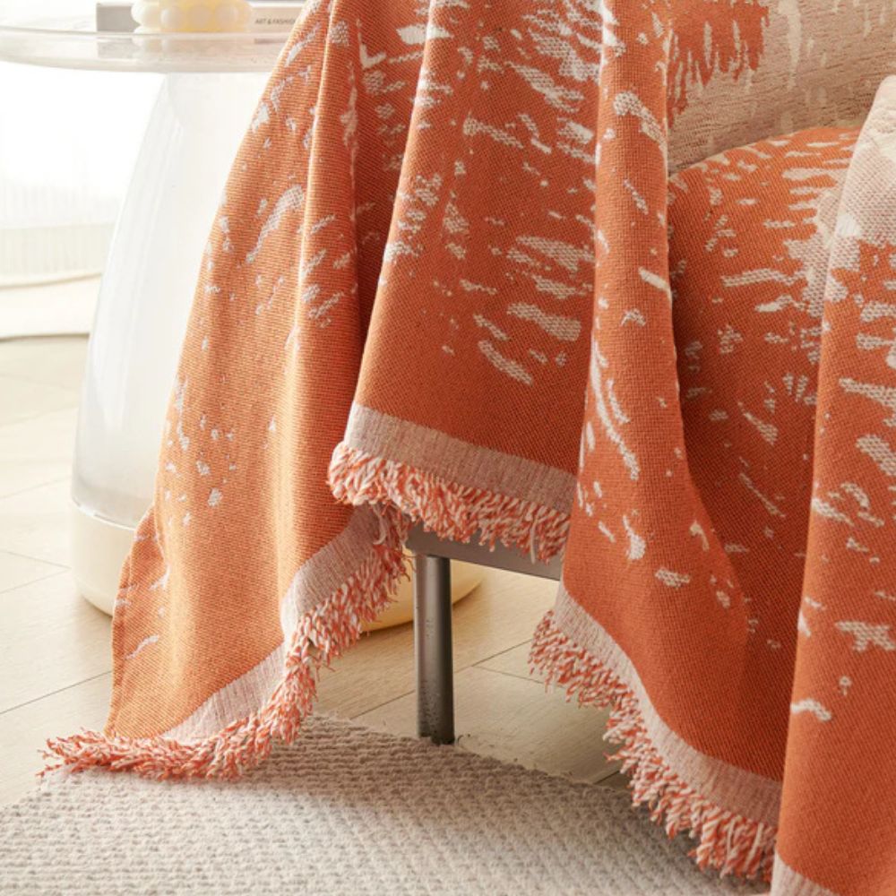 Forest Glitz Sofa Cover — lifestyle shot