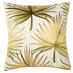 Metallic Foliage Cushion Cover — additional view