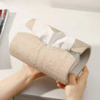 Natural Sandstone Tissue Holder — lifestyle shot