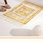 Lustre Fringe Bohemian Rug — alternate angle view