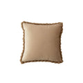 Velvet Pom-Pom Trim Cushion Cover — size and scale reference