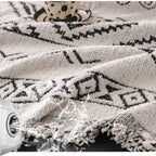 Geometric Boho Sofa Cover Throw — additional view