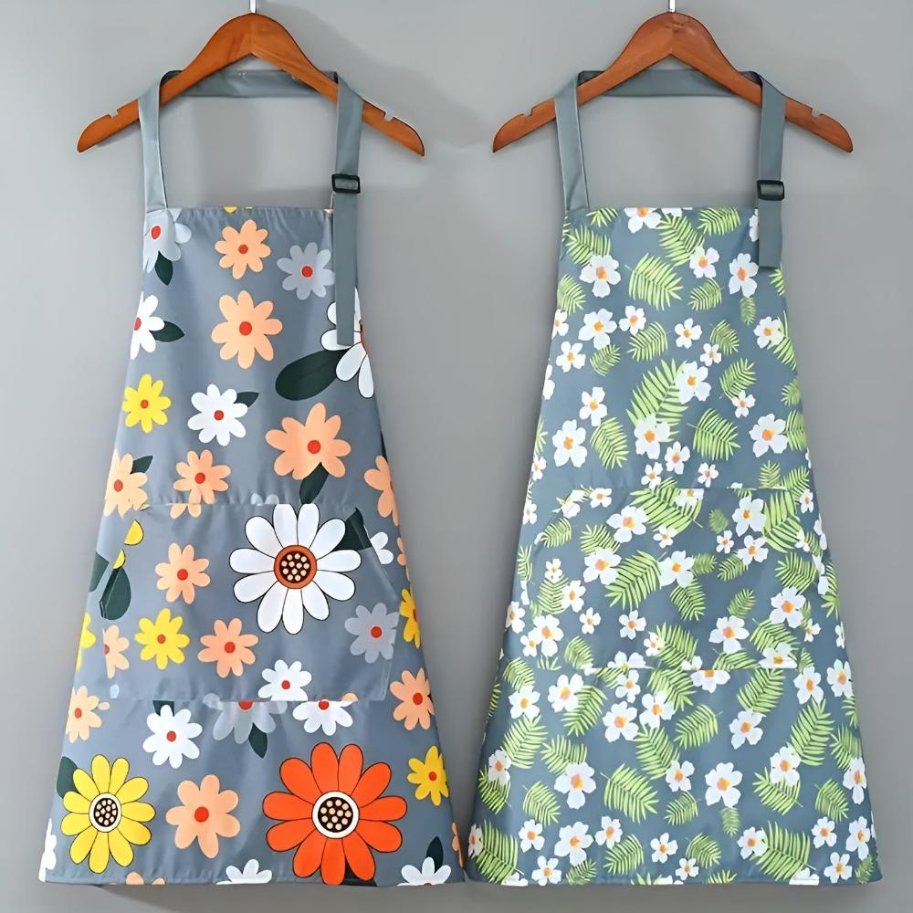 Floral Flow Aprons — product detail view