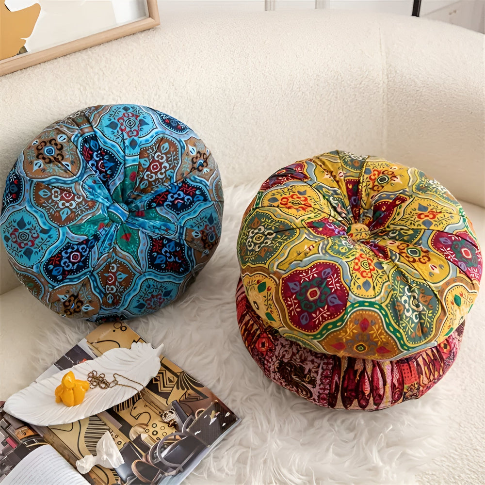 Boho Round Seat Cushion — main product photo