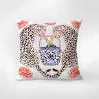 Zebra Tapestry Tassel Cushion Cover — additional view