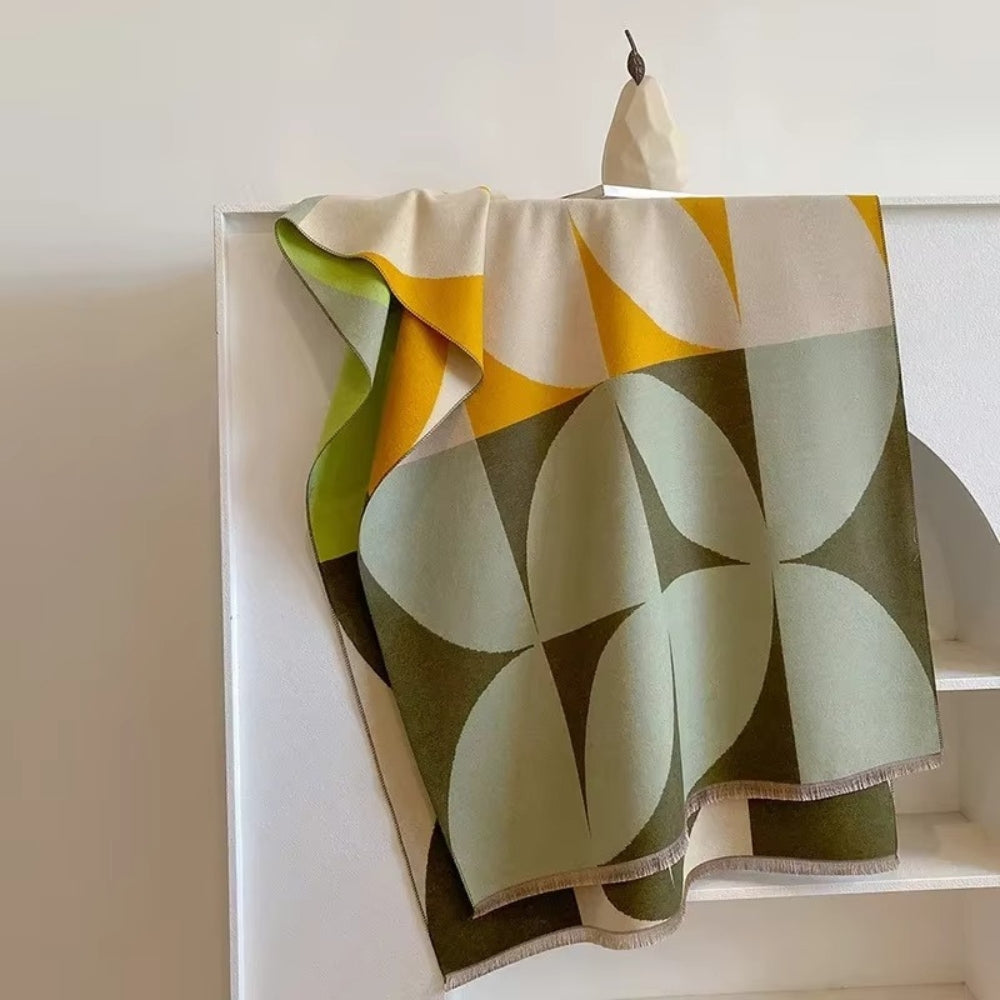 Veilura Poncho Reversible Scarfs — lifestyle shot