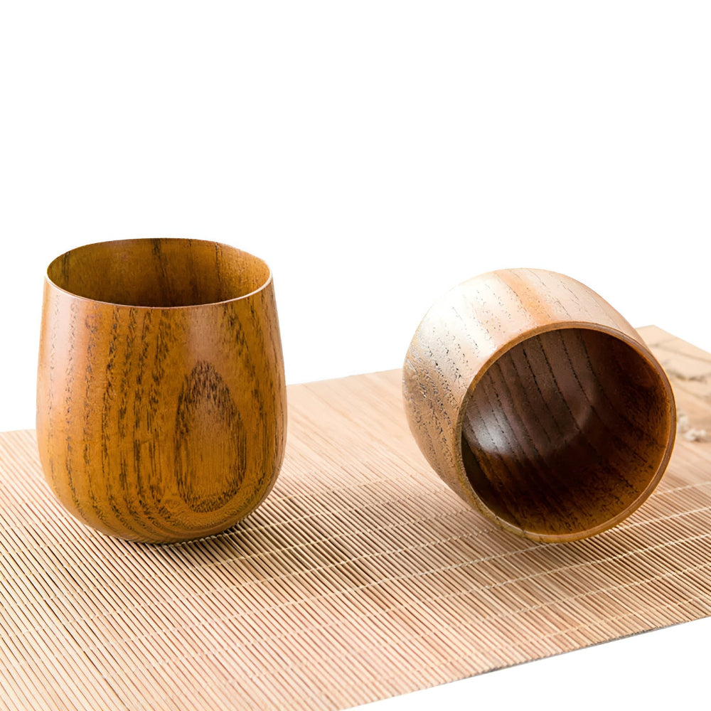 Handcrafted Wooden Tea Cup — additional view