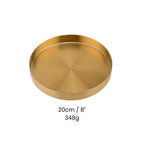 Gold Stainless Steel Tray — lifestyle shot