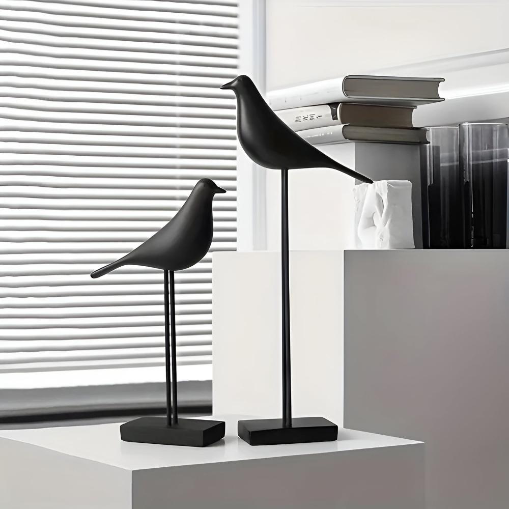 Minimalist Bird Décor Figurines — product feature detail