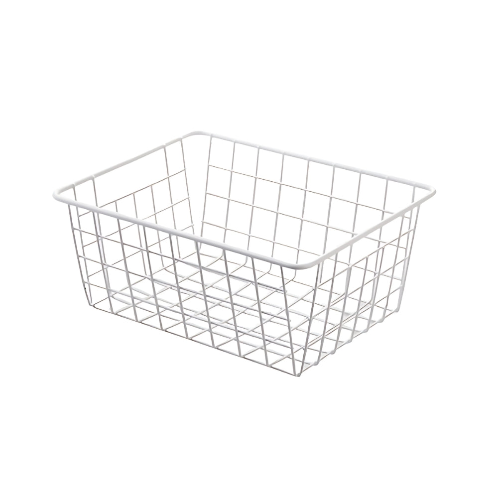 Durable Wire Storage Basket — alternate angle view