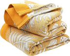 Leafy Whisper Summer Blanket — product detail view