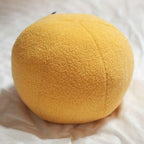 Plush Ball Shaped Boucle Cushion — alternate angle view