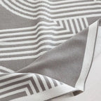 Snuggle Maze Knit Blanket — lifestyle shot