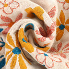 Daisy Dreamer Reversible Tassel Blanket — additional view