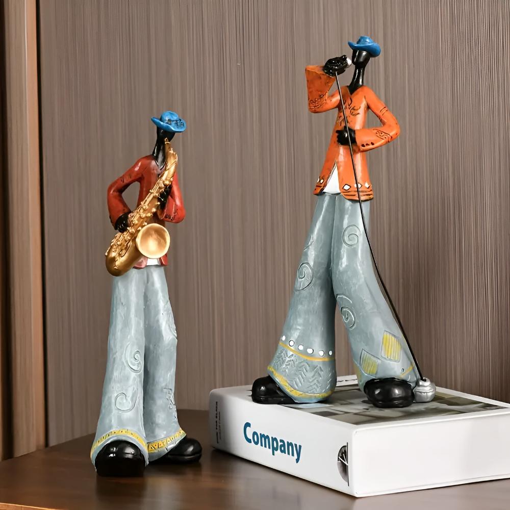 Jazz Musical Band Resin Figurine — additional view